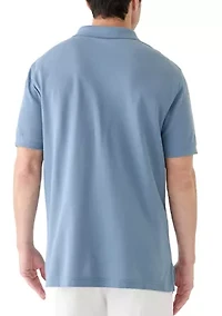 Short Sleeve Piqué Polo Shirt