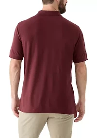 Short Sleeve Piqué Polo Shirt