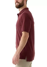 Short Sleeve Piqué Polo Shirt