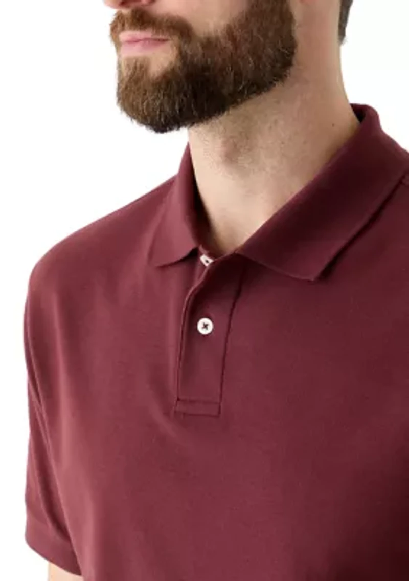 Short Sleeve Piqué Polo Shirt
