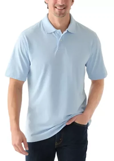 Short Sleeve Jersey Polo Shirt