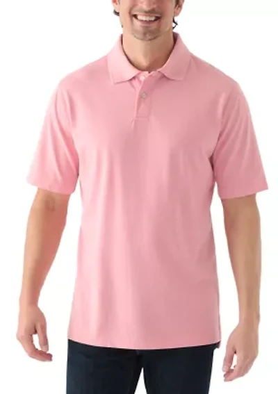 Short Sleeve Jersey Polo Shirt