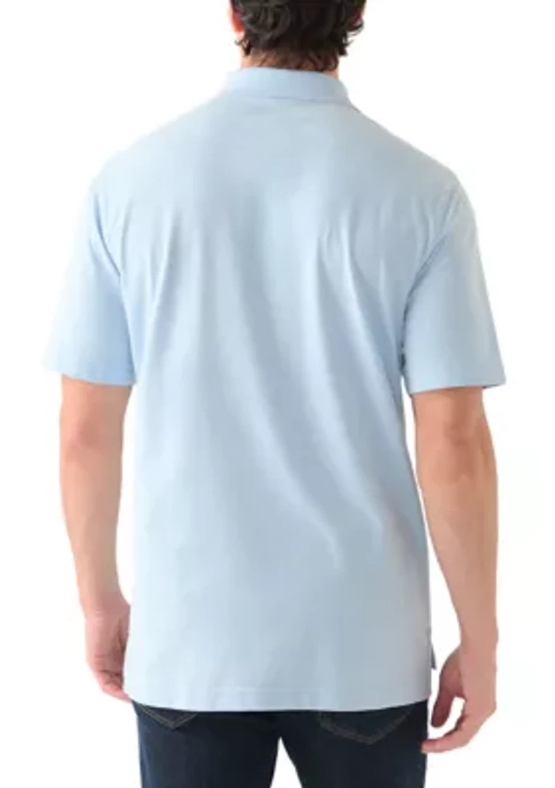 Short Sleeve Jersey Polo Shirt