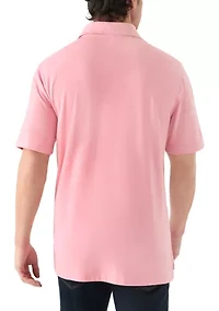 Short Sleeve Jersey Polo Shirt