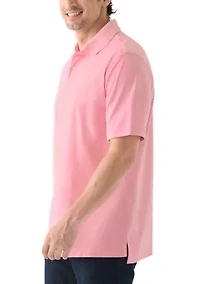 Short Sleeve Jersey Polo Shirt