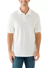 Men's Short Sleeve Pique Polo Shirt