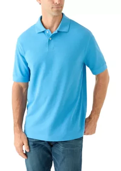 Men's Short Sleeve Pique Polo Shirt