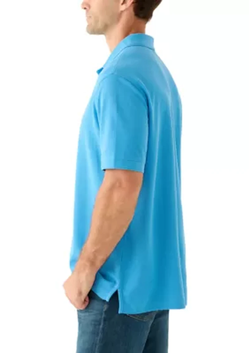 Men's Short Sleeve Pique Polo Shirt
