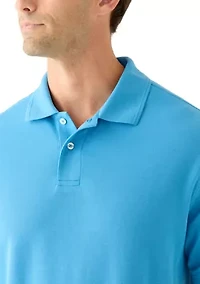 Men's Short Sleeve Pique Polo Shirt