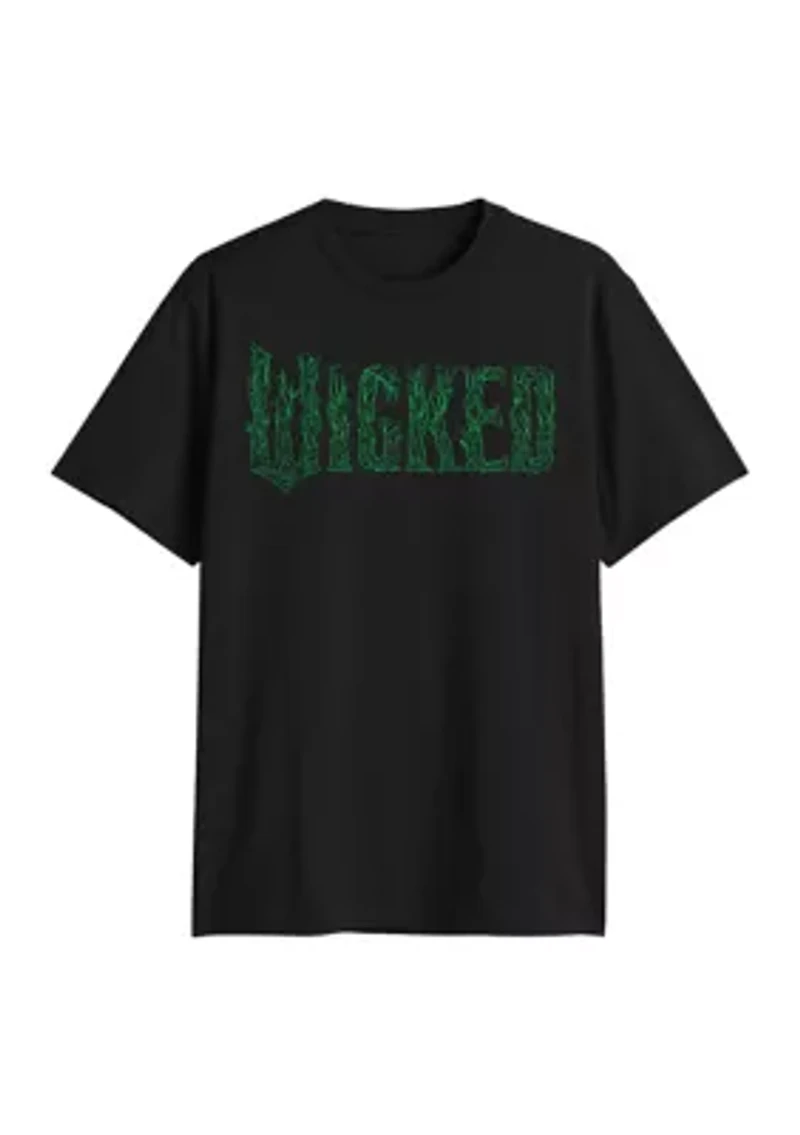 Men's Graphic Wicked Elphaba Logo T-Shirt