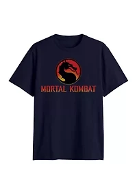 Boys Mortal Kombat Emblem Graphic Shirt