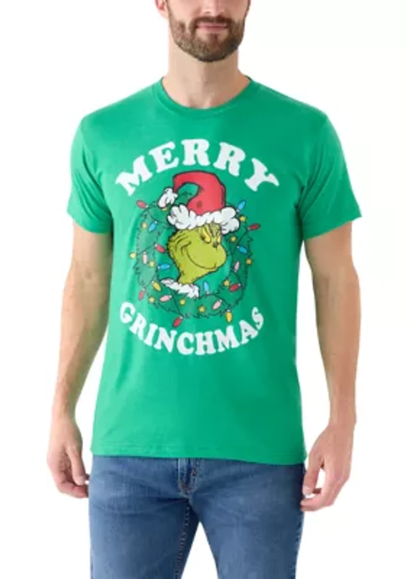 Men's Merry Grinchmas Short Sleeve T-Shirt