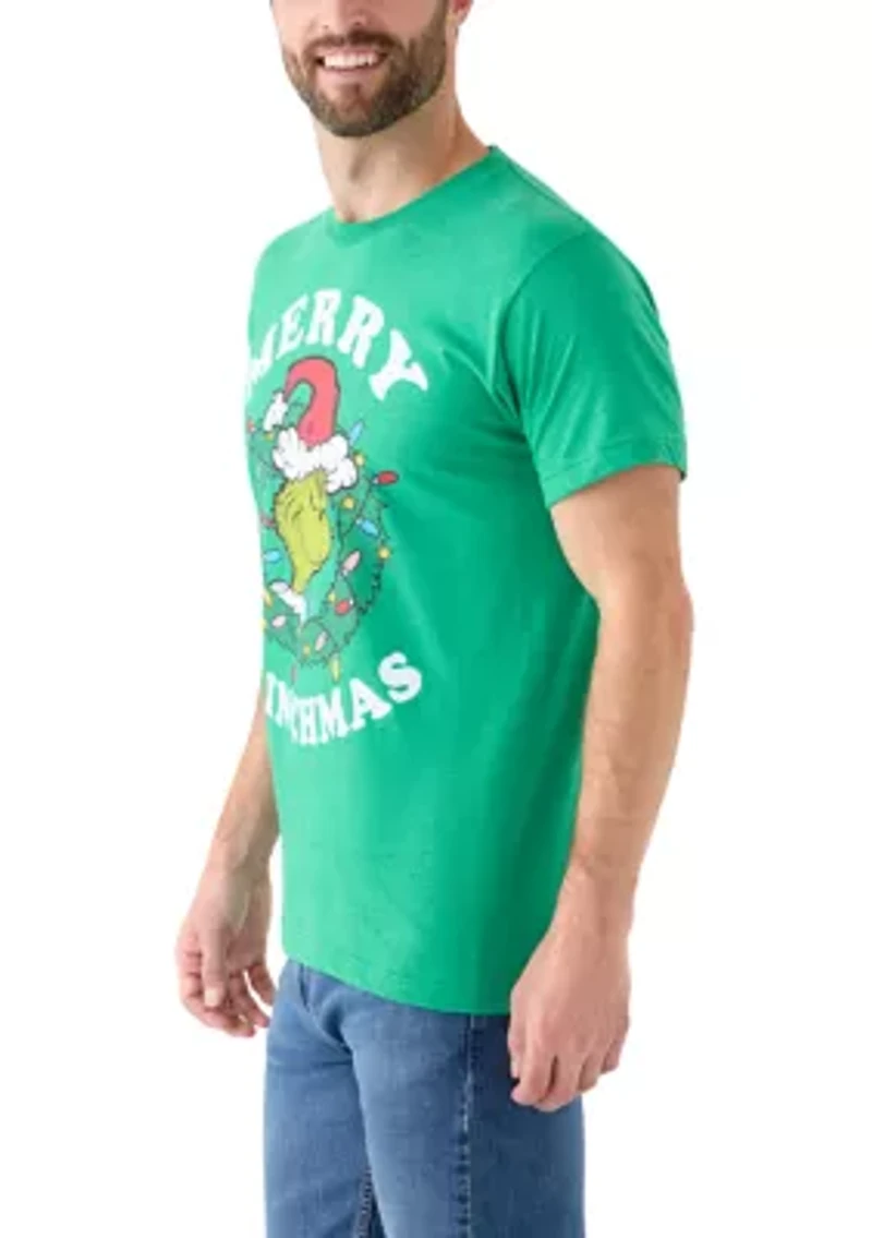 Men's Merry Grinchmas Short Sleeve T-Shirt