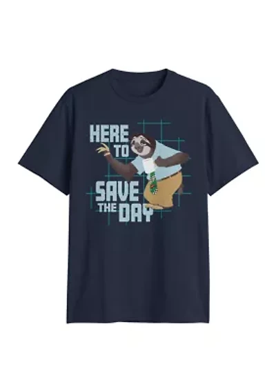 Men's Graphic Save the Day Zootopia T-Shirt