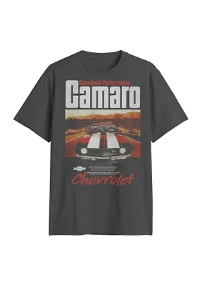 Camaro Sunset Graphic T-Shirt