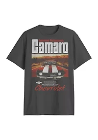 Camaro Sunset Graphic T-Shirt