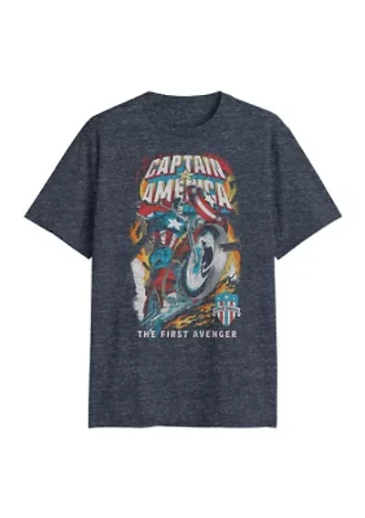 Captain America Cycle Graphic T-Shirt