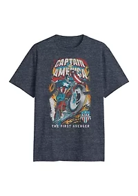 Captain America Cycle Graphic T-Shirt