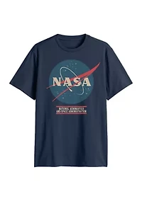Nasa Faded Graphic T-Shirt
