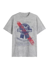 Men's Pabst Layered Label Graphic Shirt