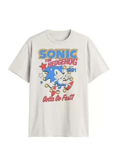 Sporty Sonic Graphic T-Shirt