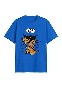 Men's Monster Face Graphic T-Shirt