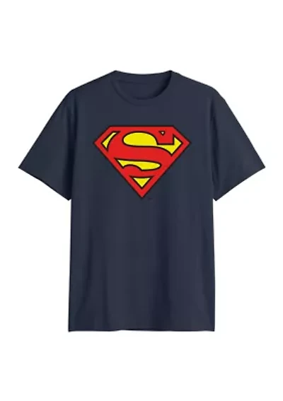 Men's Superman Shield Graphic Shirt