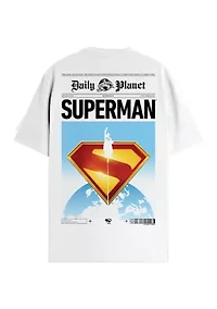 Dailey Planet Page Superman Graphic T-Shirt