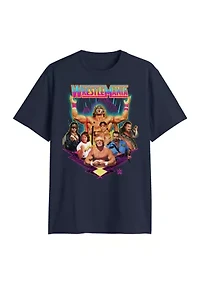 Wrestle Title Graphic T-Shirt
