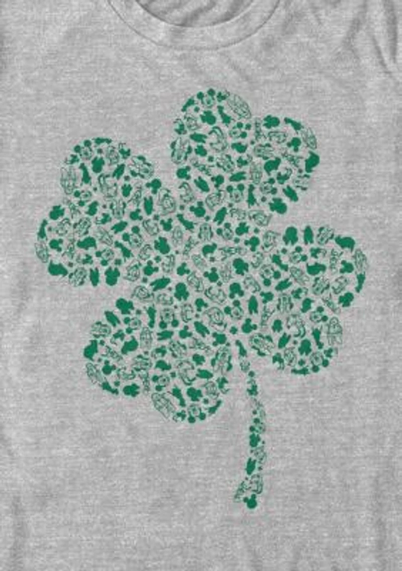 Big & Tall Shamrock Fill Graphic T-Shirt