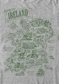 Big & Tall Ireland Visit Graphic T-Shirt