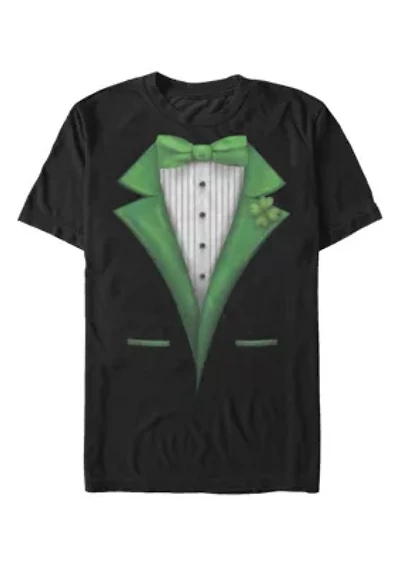 Big & Tall St Pattys Tux Graphic T-Shirt