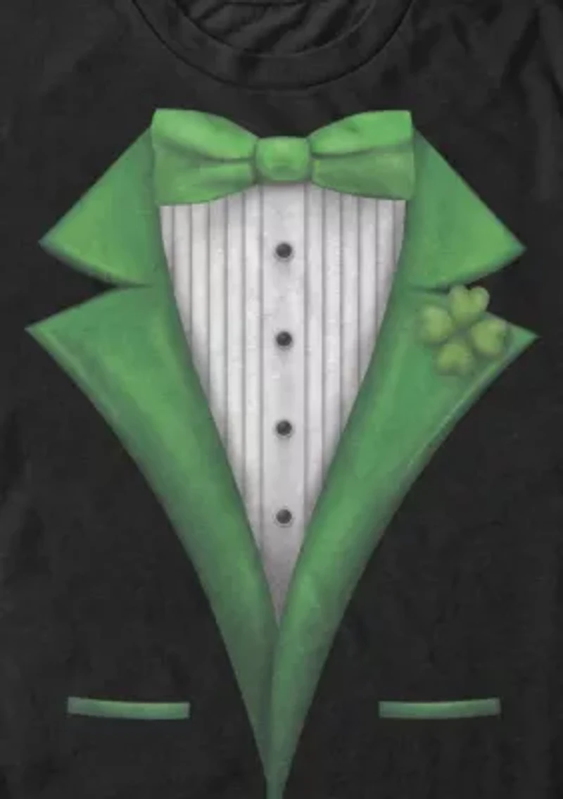 Big & Tall St Pattys Tux Graphic T-Shirt