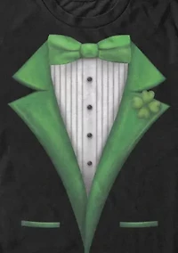 Big & Tall St Pattys Tux Graphic T-Shirt