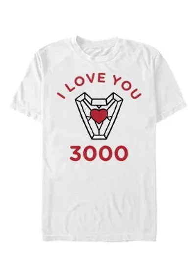 Big & Tall Love You Heart Graphic T-Shirt