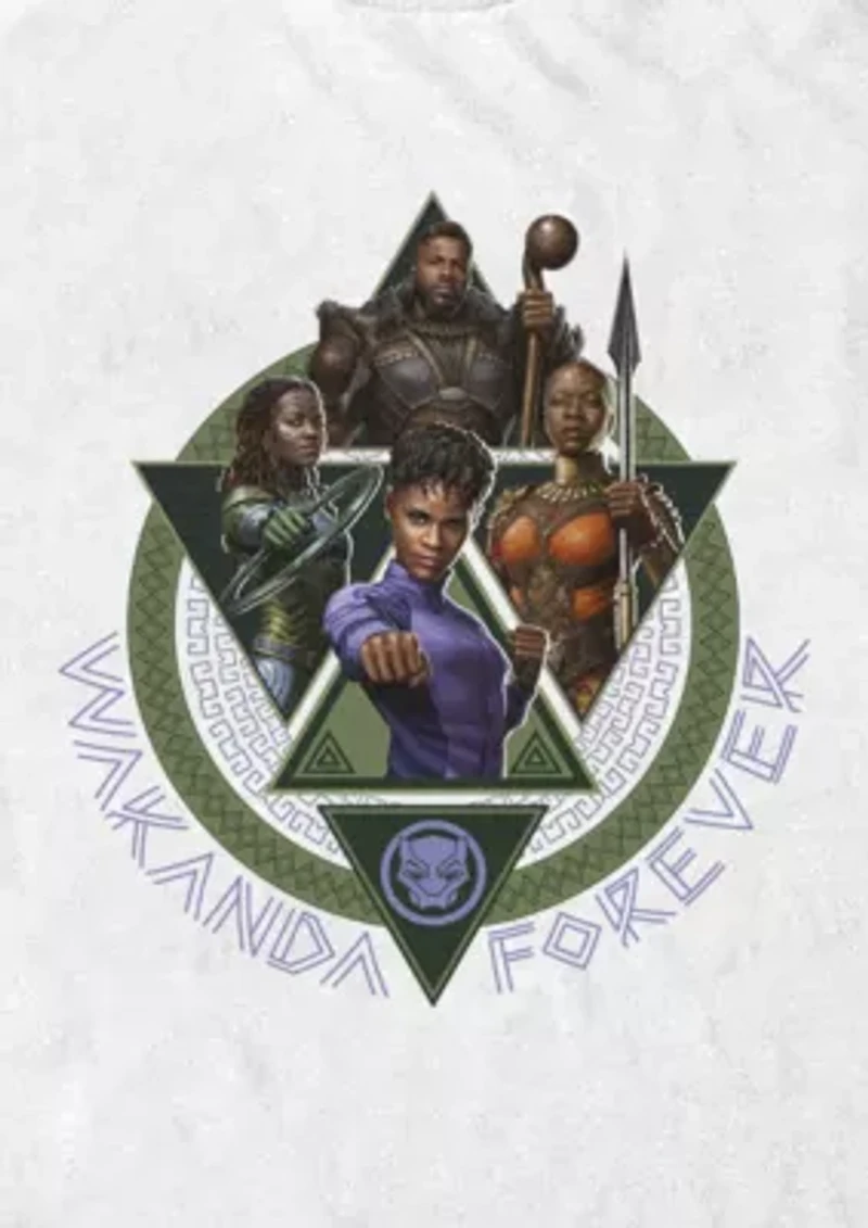 Big & Tall Wakanda Forever Squad Graphic T-Shirt