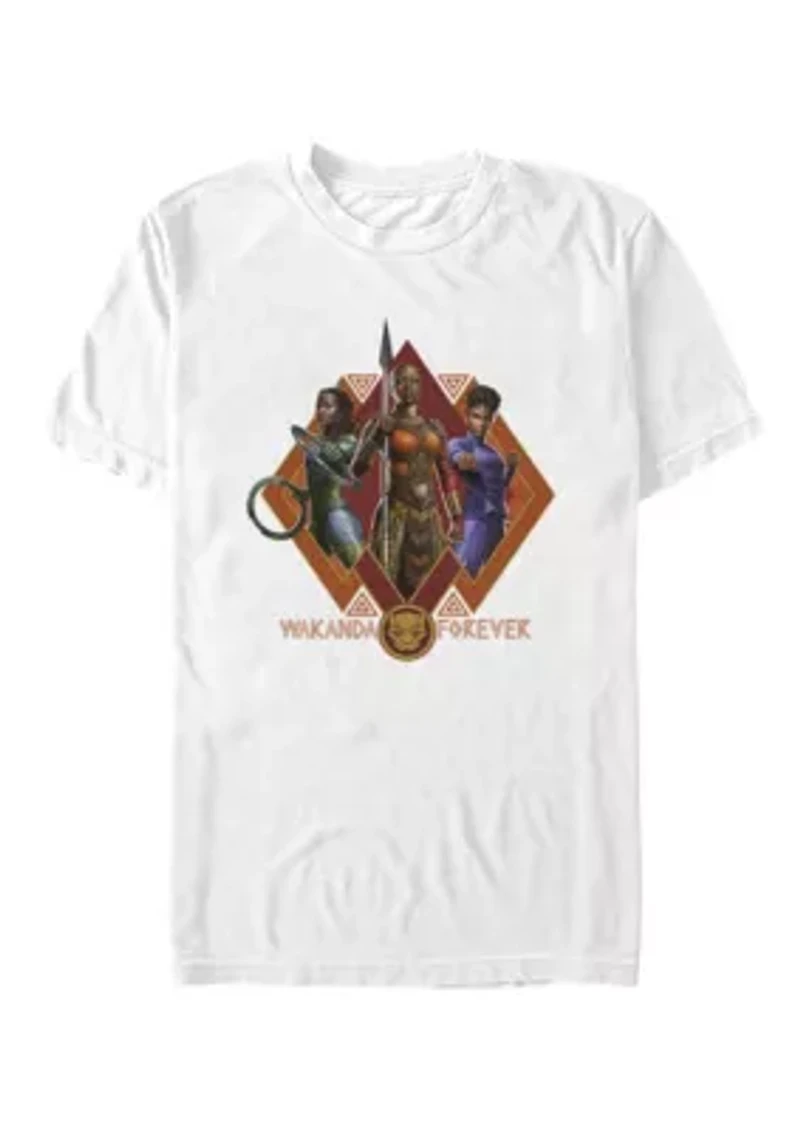 Big & Tall Wakanda Forever Trio Graphic T-Shirt