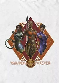Big & Tall Wakanda Forever Trio Graphic T-Shirt