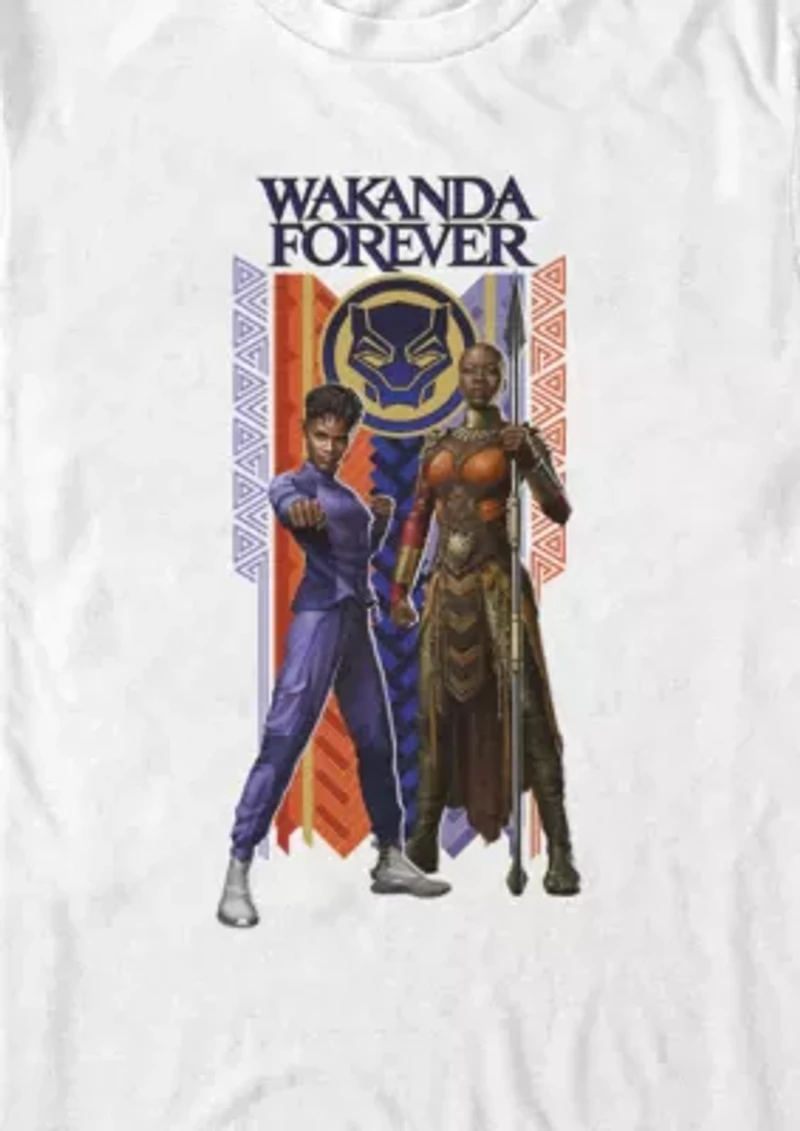 Big & Tall Wakanda Forever Duo Banner Graphic T-Shirt