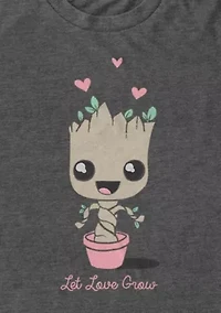 Big & Tall Cute Groot Graphic T-Shirt