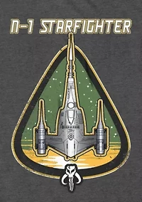 Big & Tall Starfighter Mod Graphic T-Shirt