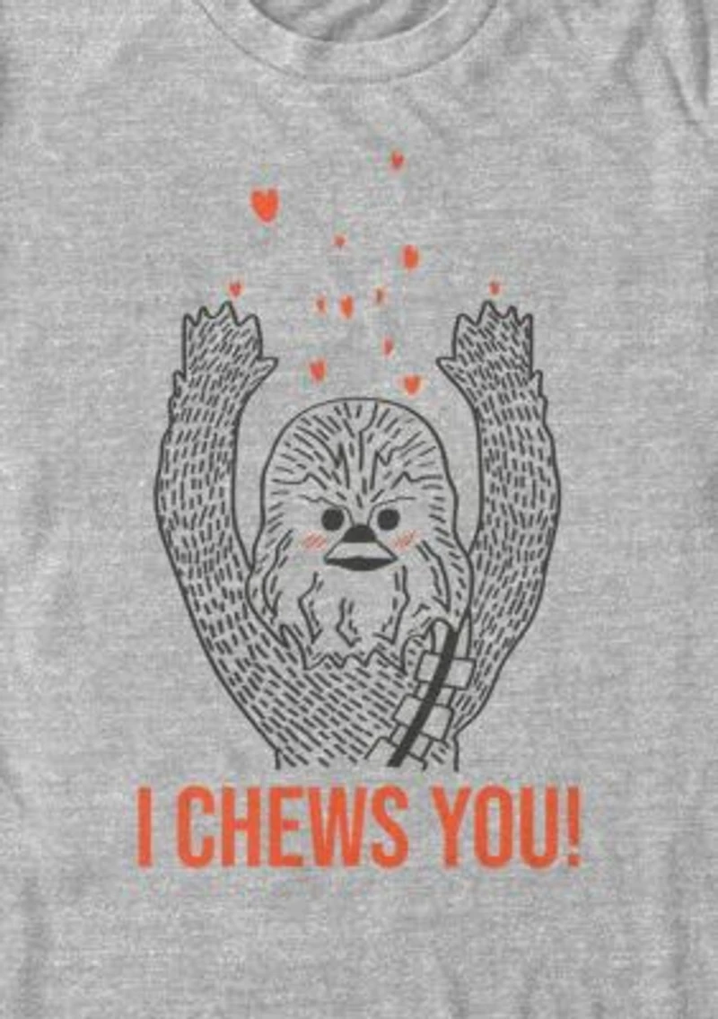 Big & Tall I Chews You Chewy Graphic T-Shirt