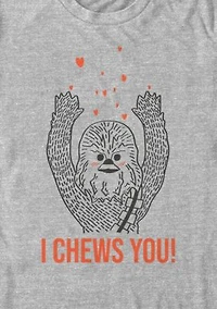 Big & Tall I Chews You Chewy Graphic T-Shirt