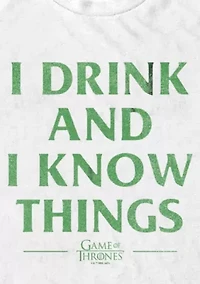 Big & Tall I Know Things Graphic T-Shirt