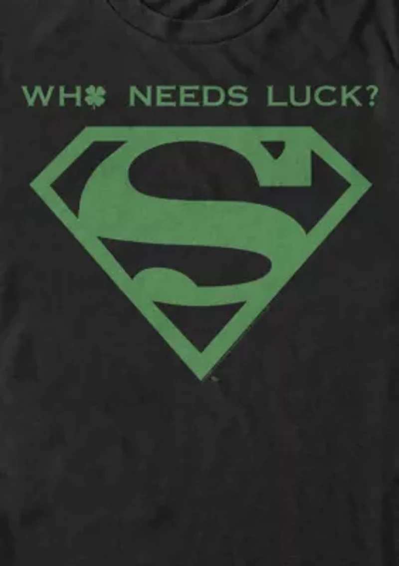 Big & Tall Who Needs Superman Graphic T-Shirt