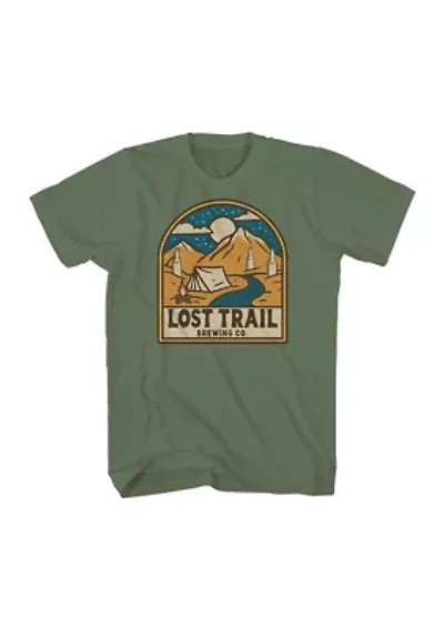 Short Sleeve Lost Trail Camping Graphic T-Shirt