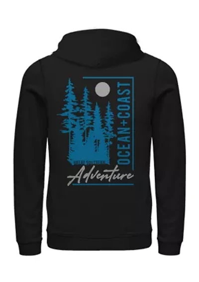 Long Sleeve Fleece Graphic Hoodie