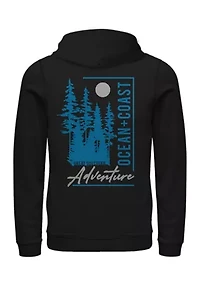 Long Sleeve Fleece Graphic Hoodie
