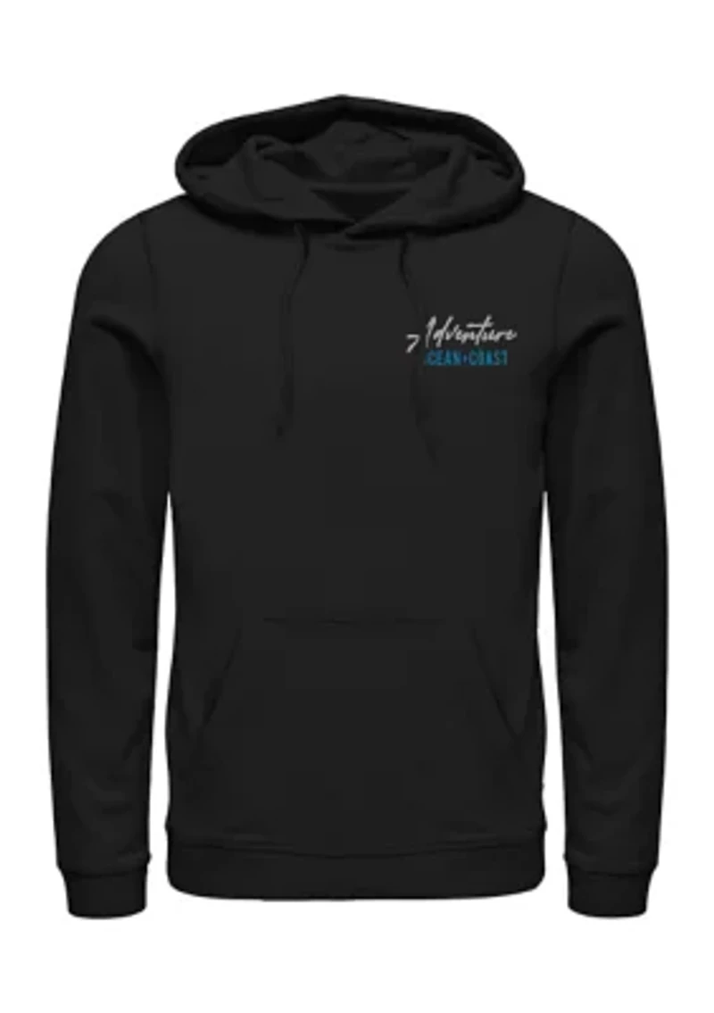 Long Sleeve Fleece Graphic Hoodie