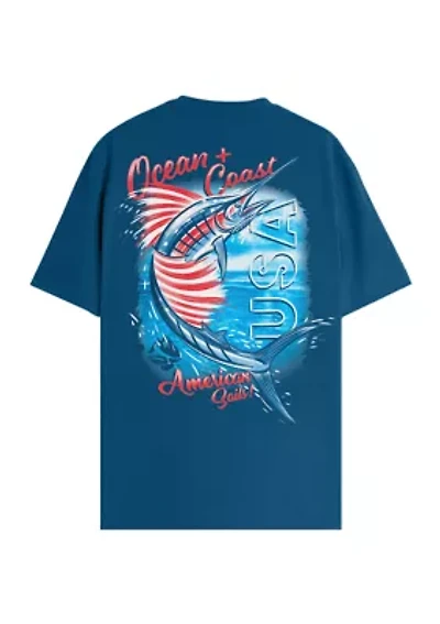 American Sails Short Sleeve Graphic T-Shirt